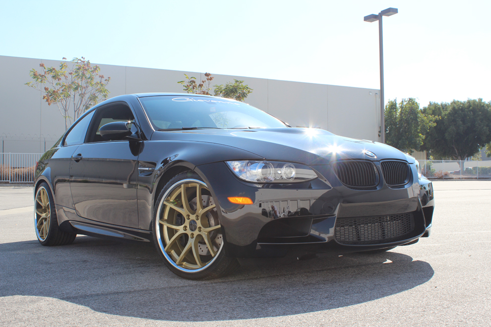 Giovanna Monza Gold on BMW M3